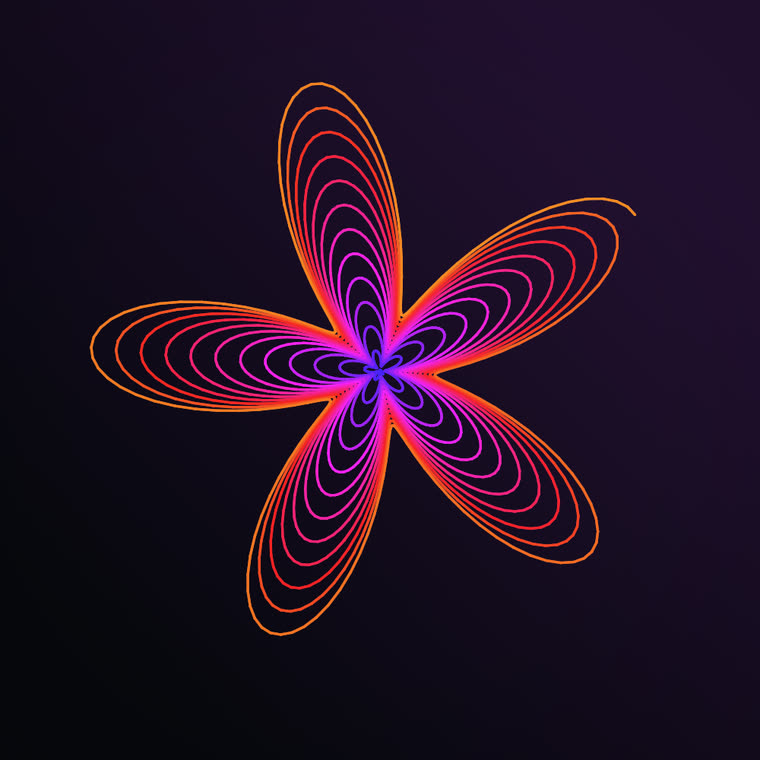 Rose (coiled) still 3
