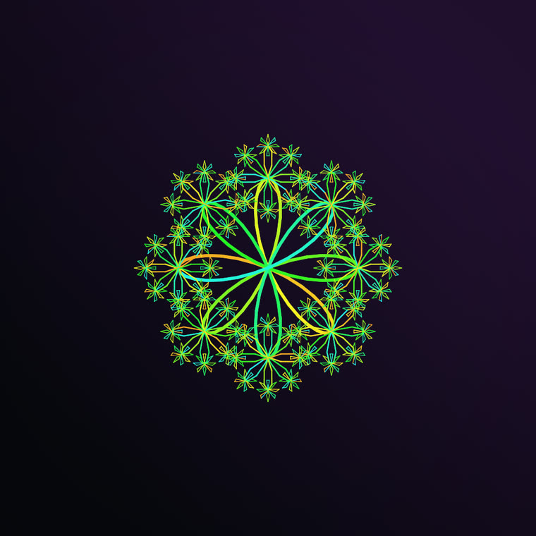 Fractal rose still 2