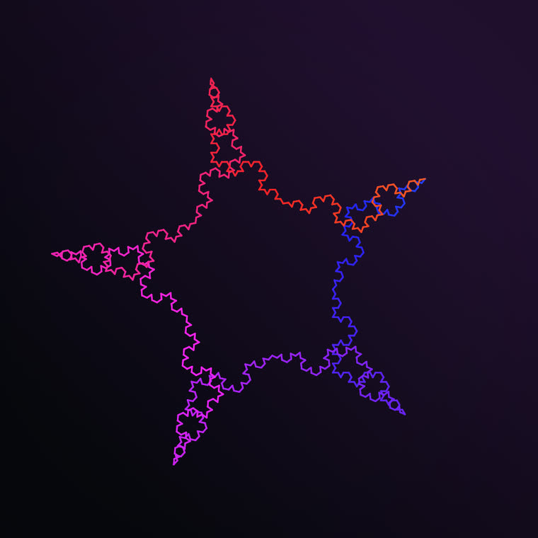 SVG Fractal still 1