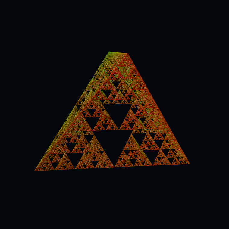 Sierpinski tetrahedron still 2