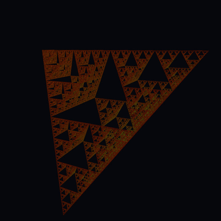 Sierpinski tetrahedron still 3